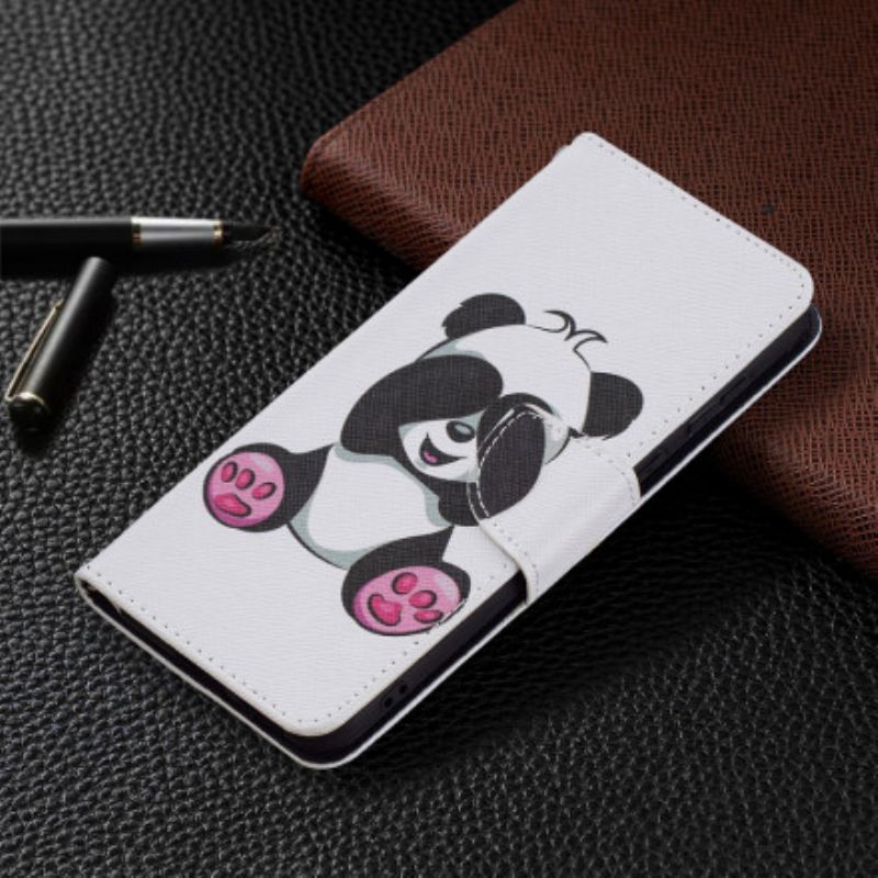 Folio Deksel Til Huawei P50 Panda On Bamboo