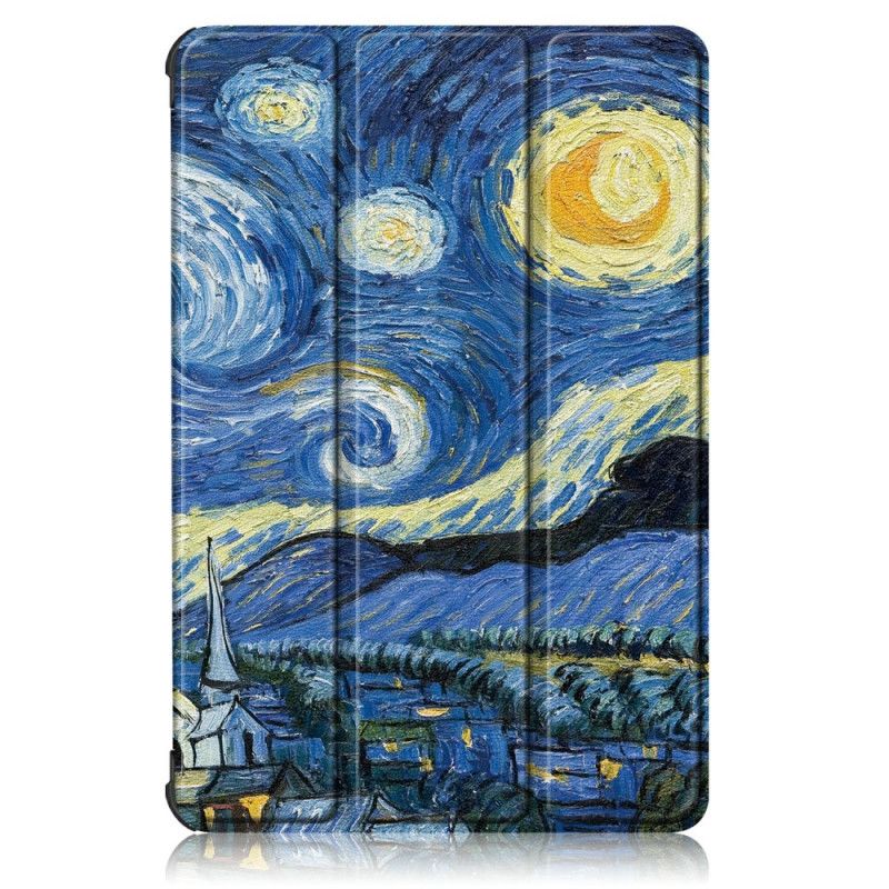 Smart Koffert Huawei MatePad T 10s Forsterket Van Gogh