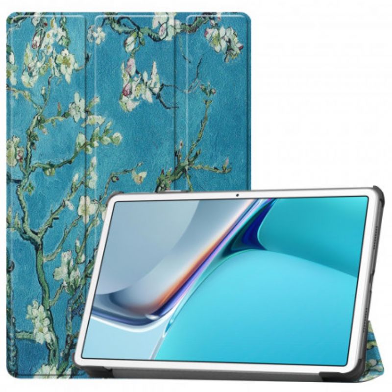 Smart Case Huawei Matepad 11 (2021) Blomstrende Grener