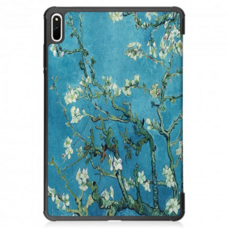 Smart Case Huawei Matepad 11 (2021) Blomstrende Grener