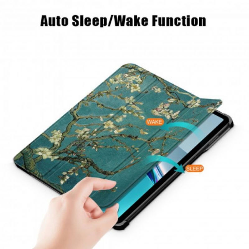 Smart Case Huawei Matepad 11 (2021) Forsterkede Blomstrende Grener