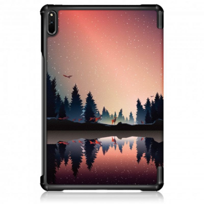 Smart Case Huawei Matepad 11 (2021) Forsterket Skog