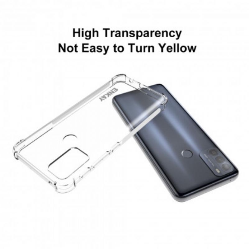 Deksel Moto G50 Transparent Enkay