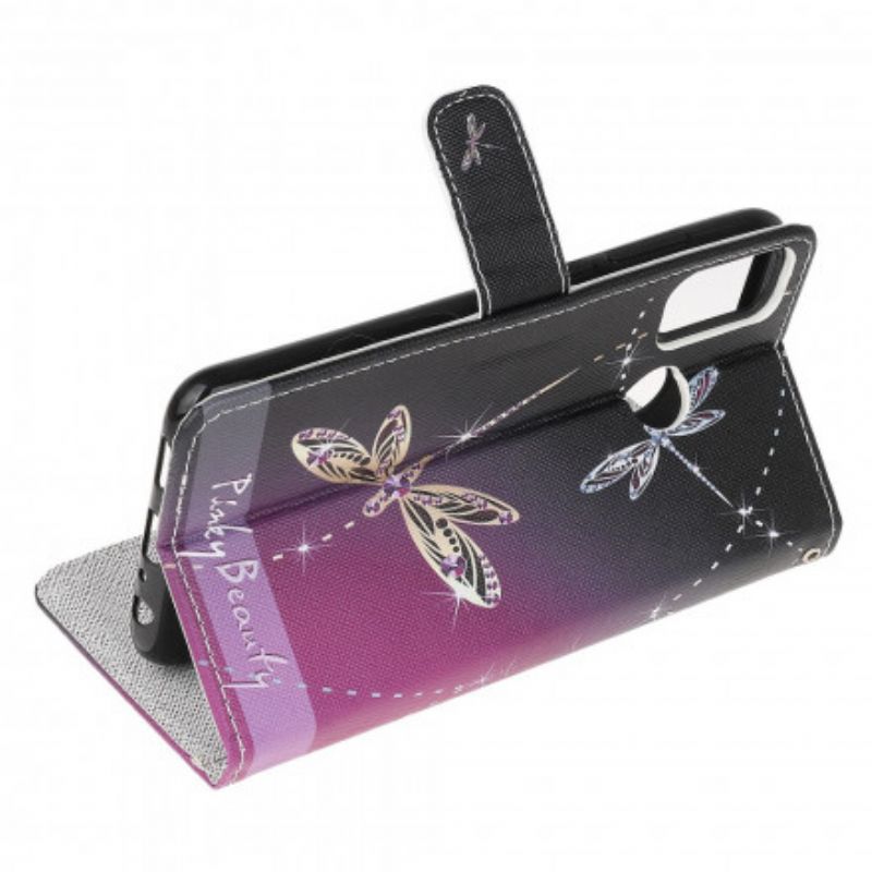 Folio Deksel Moto G50 Thong Dragonflies