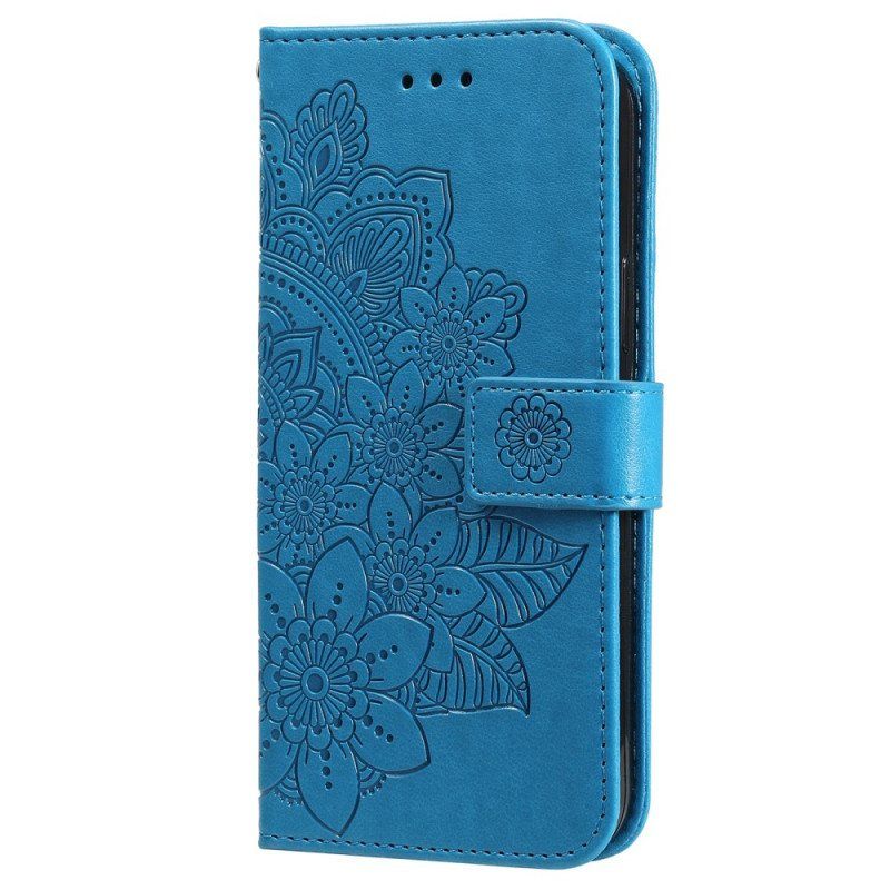 Folio Deksel Til Samsung Galaxy M52 5G Mandala Blomster