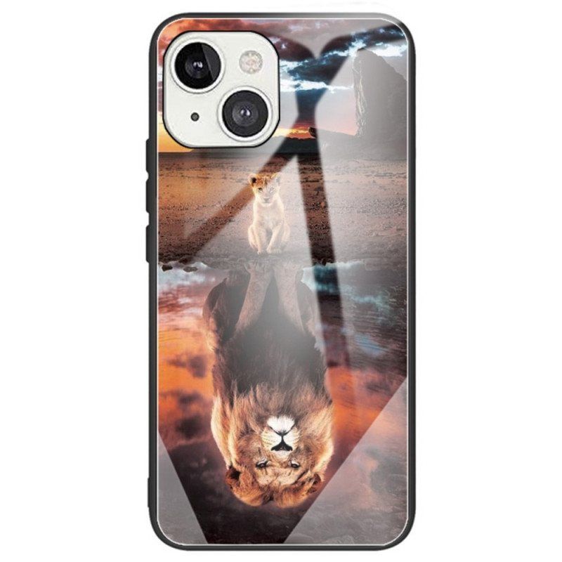 Deksel Til iPhone 14 Kitten Dream Herdet Glass