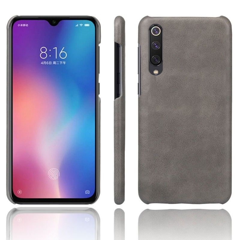 Deksel Xiaomi Mi 9 SE Svart Ksq Skinneffekt Anti-fall