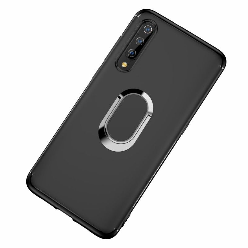 Deksel Xiaomi Mi 9 SE Svart Premium Magnetisk Ring