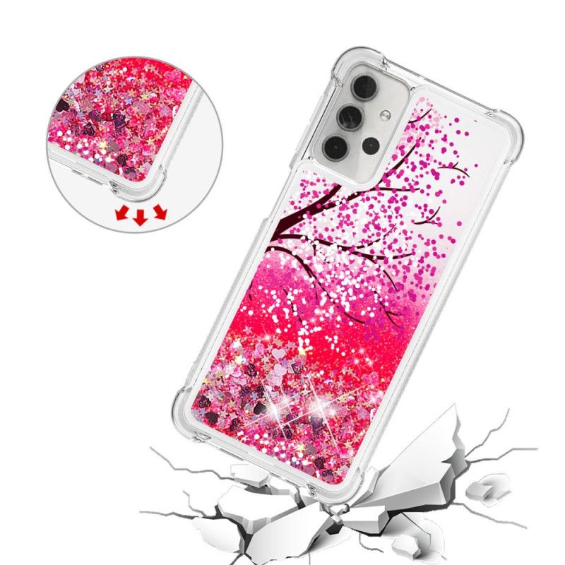 Deksel for Samsung Galaxy A32 5G Glitter Tre