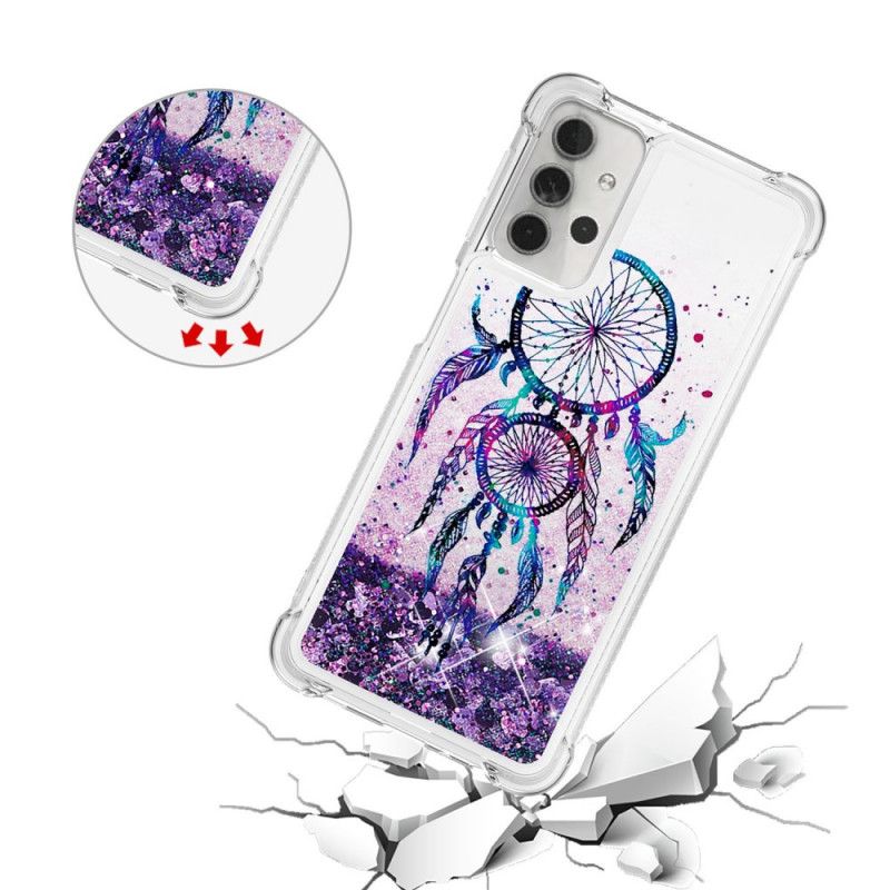 Deksel Samsung Galaxy A32 5G Glitter Dreamcatcher