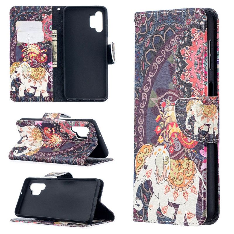 Folio Deksel for Samsung Galaxy A32 5G Indisk Elefant