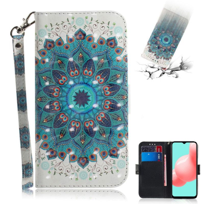 Folio Deksel for Samsung Galaxy A32 5G Mesterlig Mandala Med Tanga