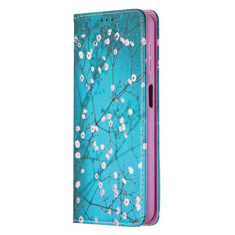 Folio Deksel Samsung Galaxy A32 5G Blomstrende Grener