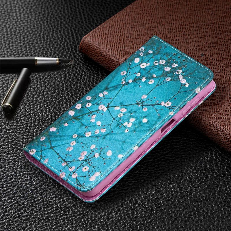 Folio Deksel Samsung Galaxy A32 5G Blomstrende Grener