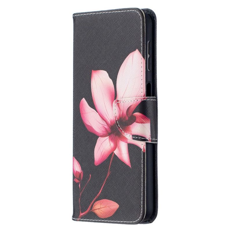 Folio Deksel Samsung Galaxy A32 5G Rosa Blomst