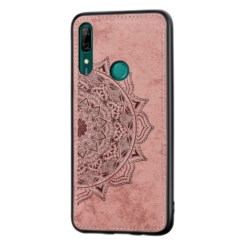 Deksel Honor 9X Rosa Stoff Og Mandala Tekstur