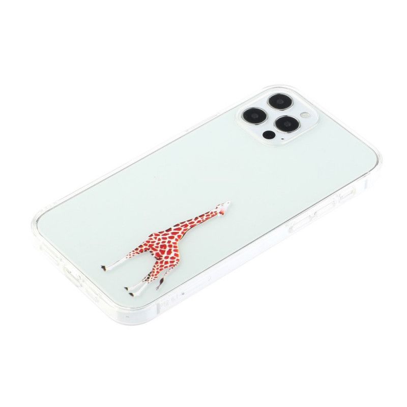 Deksel for iPhone 12 / 12 Pro Logo Giraff Spill