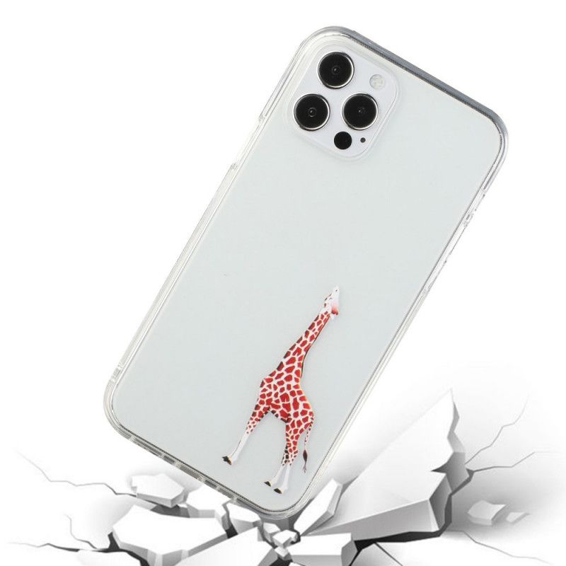 Deksel for iPhone 12 / 12 Pro Logo Giraff Spill