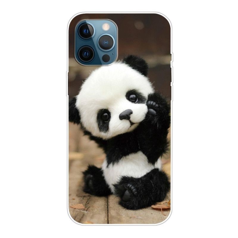 Deksel iPhone 12 / 12 Pro Fleksibel Panda