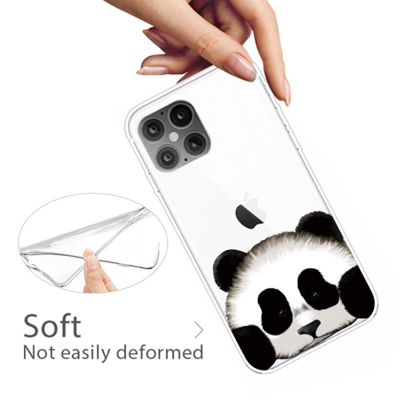 Deksel iPhone 12 / 12 Pro Gjennomsiktig Panda Beskyttelse