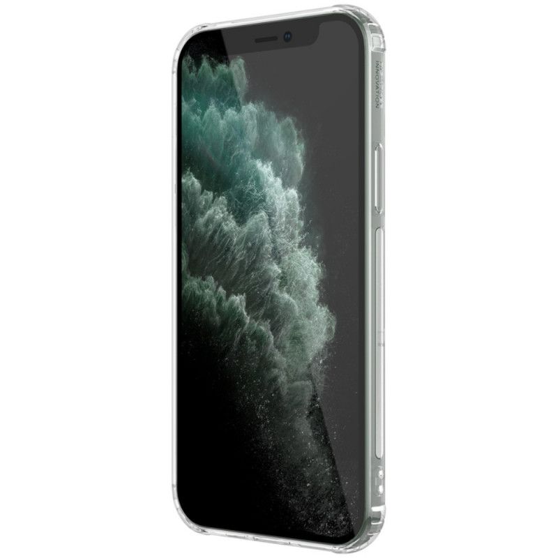 Deksel iPhone 12 / 12 Pro Hvit Naturlig Skarp Nillkin Beskyttelse