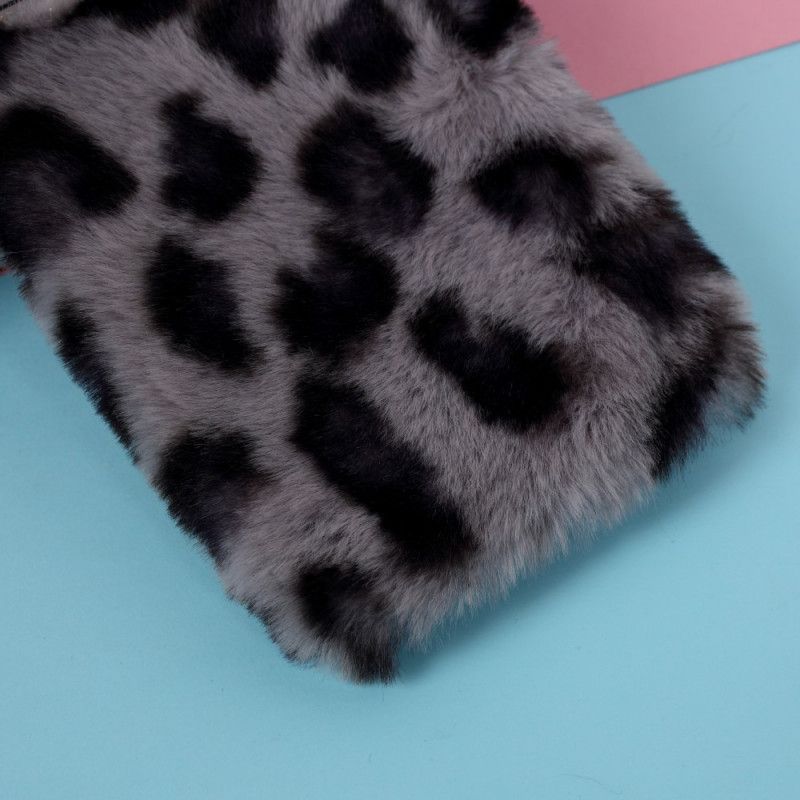 Deksel iPhone 12 / 12 Pro Svart Leopard