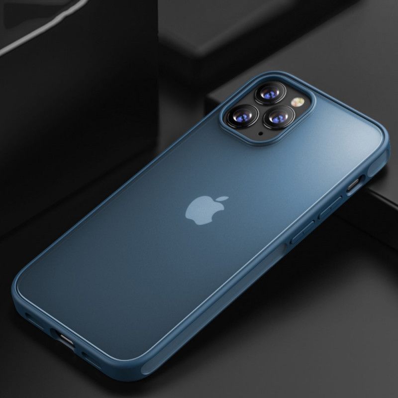 Deksel iPhone 12 / 12 Pro Svart Mobildeksel Hybrid Jazz-Serie Ipaky