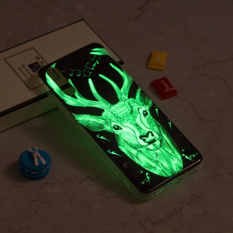 Deksel for iPhone XR Fluorescerende Majestetisk Hjort