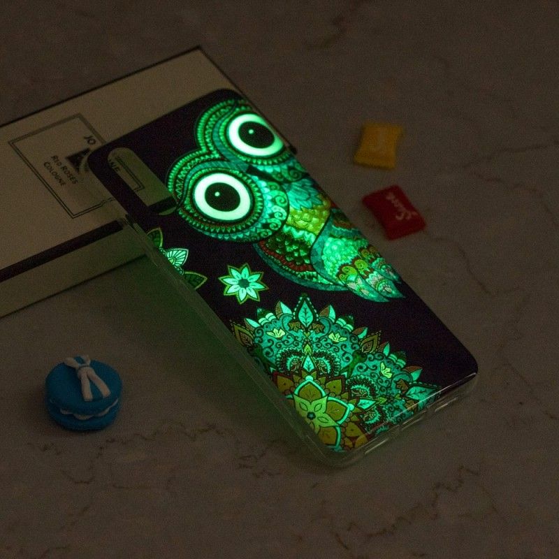 Deksel for iPhone XR Fluorescerende Mandalaugle