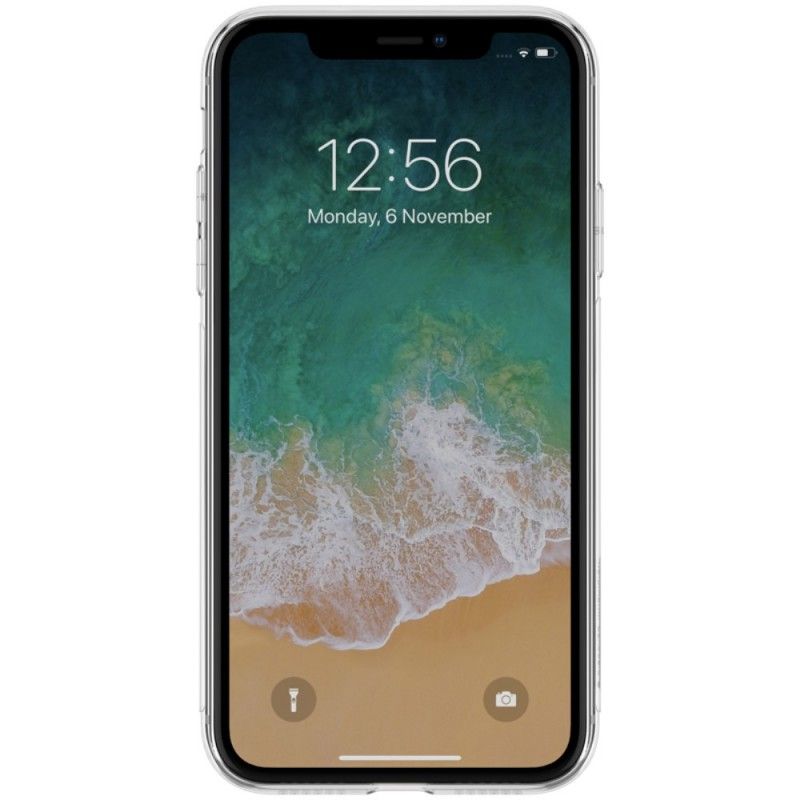 Deksel for iPhone XR Grå Gjennomsiktig Nillkin