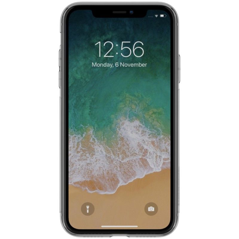 Deksel for iPhone XR Grå Gjennomsiktig Nillkin