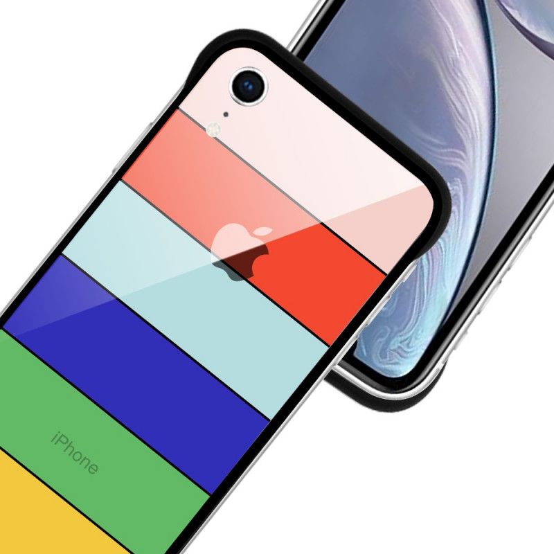 Deksel for iPhone XR Gul Nxe Regnbueserie