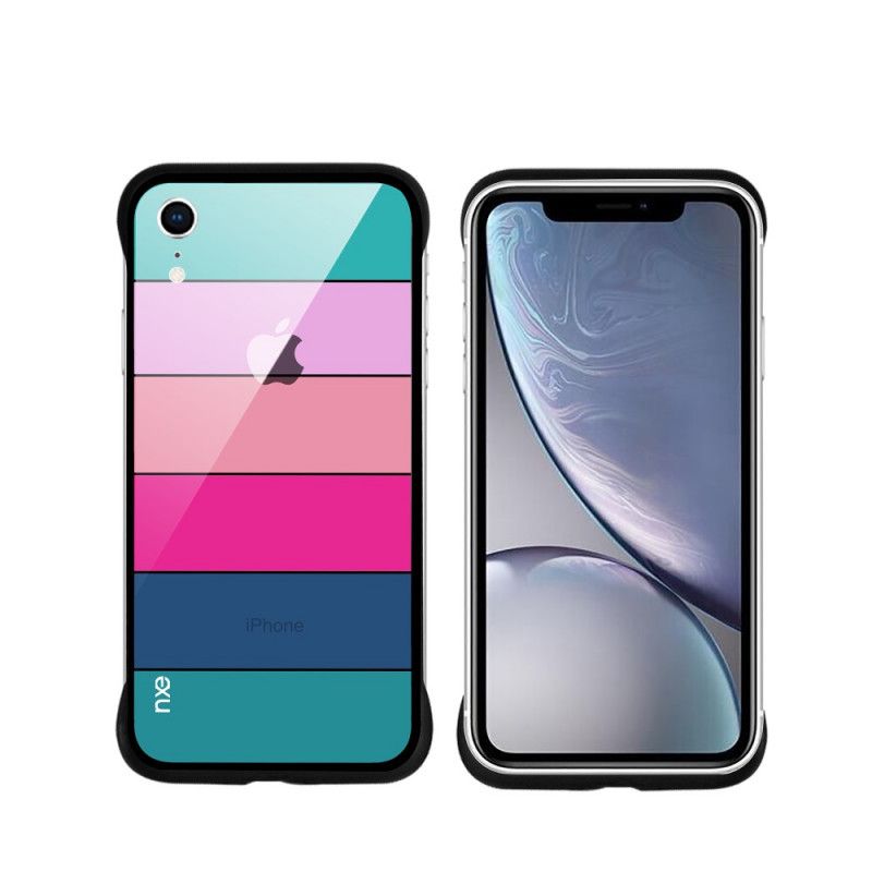 Deksel for iPhone XR Gul Nxe Regnbueserie