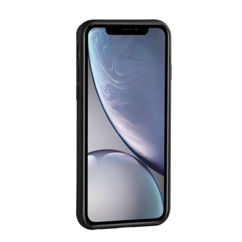 Deksel for iPhone XR Svart Avtakbar Linsebeskytter Silikon