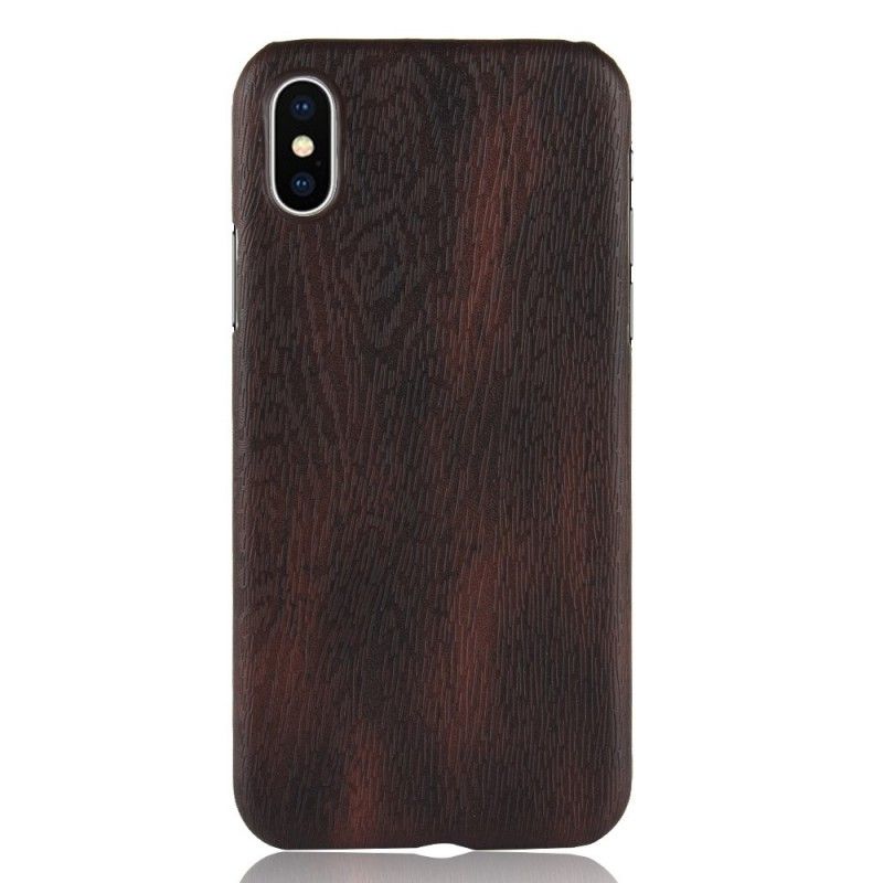 Deksel for iPhone XR Svart Elementserie I Tre