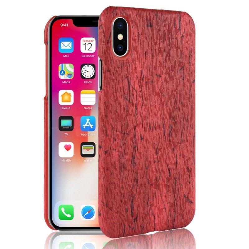 Deksel for iPhone XR Svart Elementserie I Tre