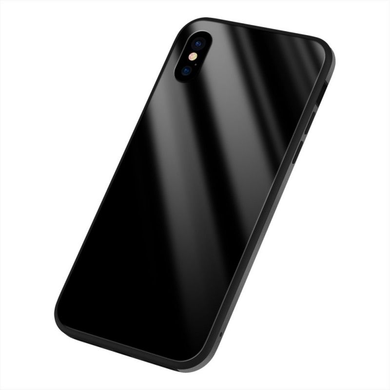 Deksel for iPhone XR Svart Sulada Glans