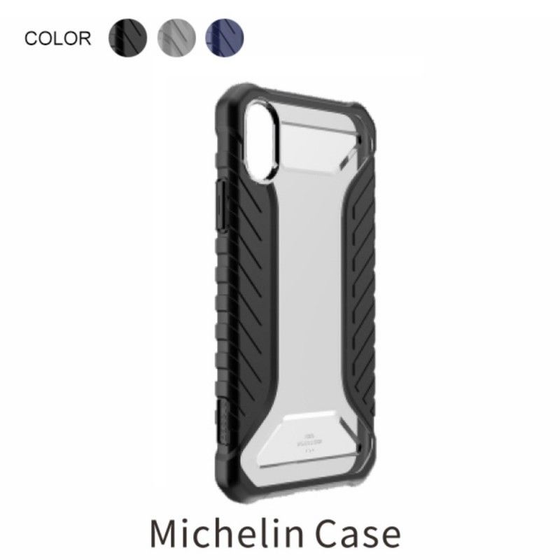 Deksel iPhone XR Grå Michelin Baseus Beskyttelse