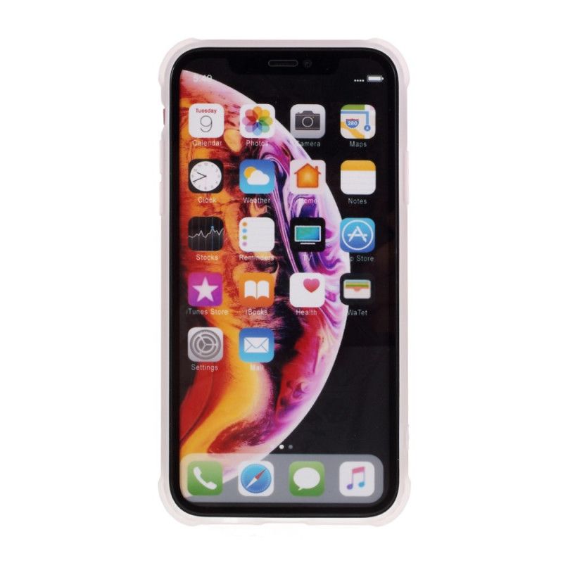 Deksel iPhone XR Hvit Design Av Marmorgeometri