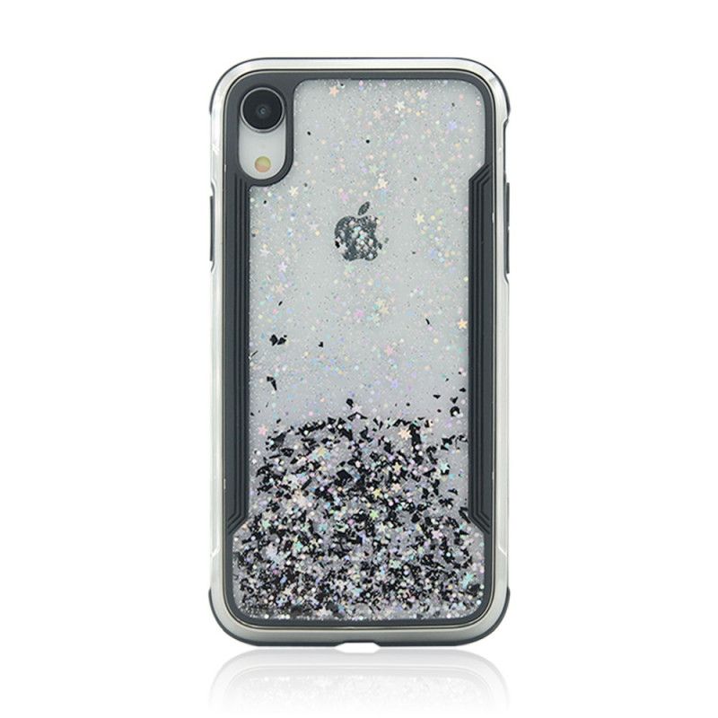 Deksel iPhone XR Rød Glittertrend