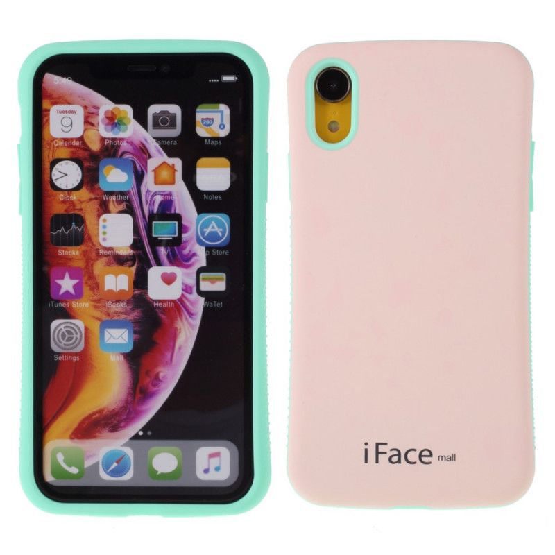 Deksel iPhone XR Rosa Iface Mall Macaron-Serien Beskyttelse