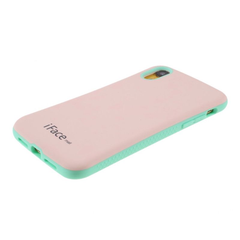 Deksel iPhone XR Rosa Iface Mall Macaron-Serien Beskyttelse