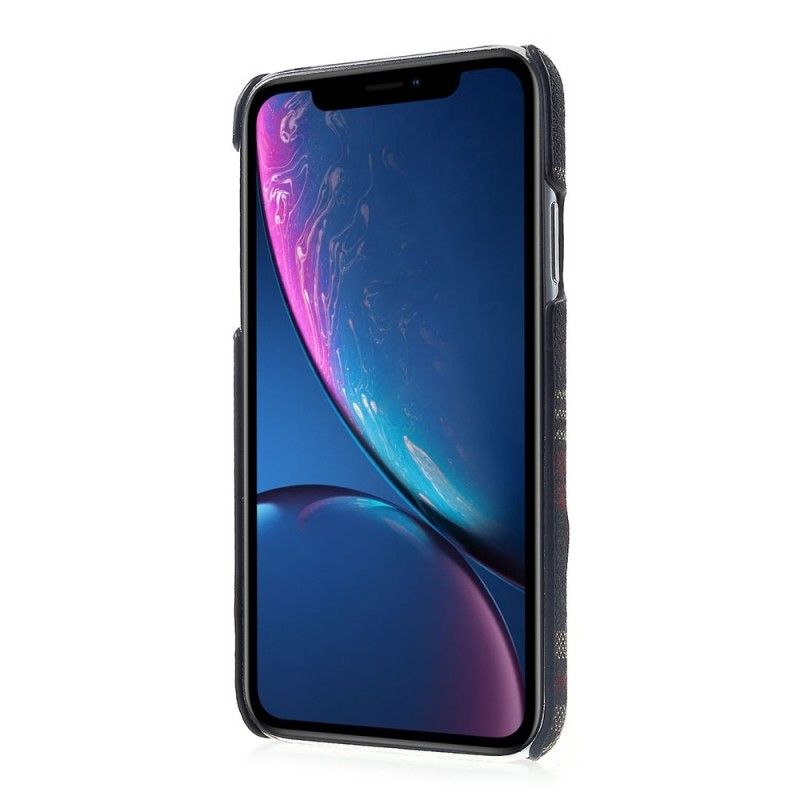 Deksel iPhone XR Rutete Stoff Anti-fall