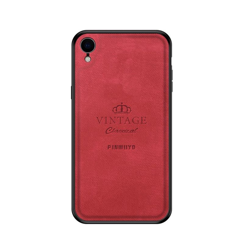 Deksel iPhone XR Svart Hederlig Vintage Pinwuyo