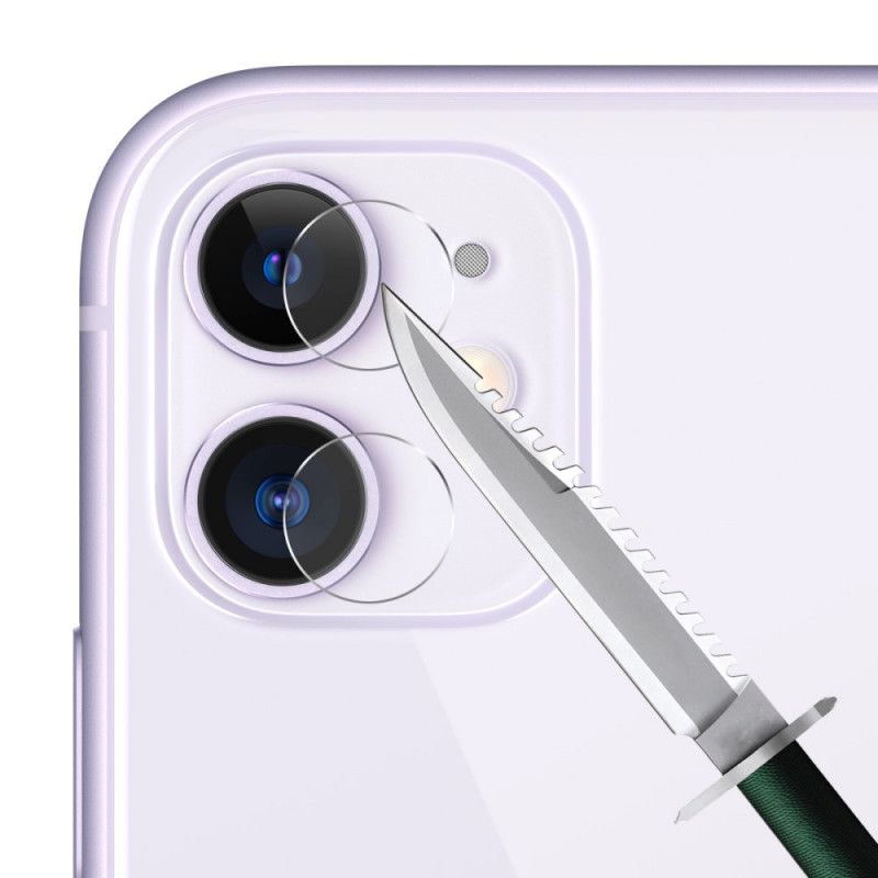 Herdet Glasssett For iPhone XR Svart Hatprinseskjerm Og Linse