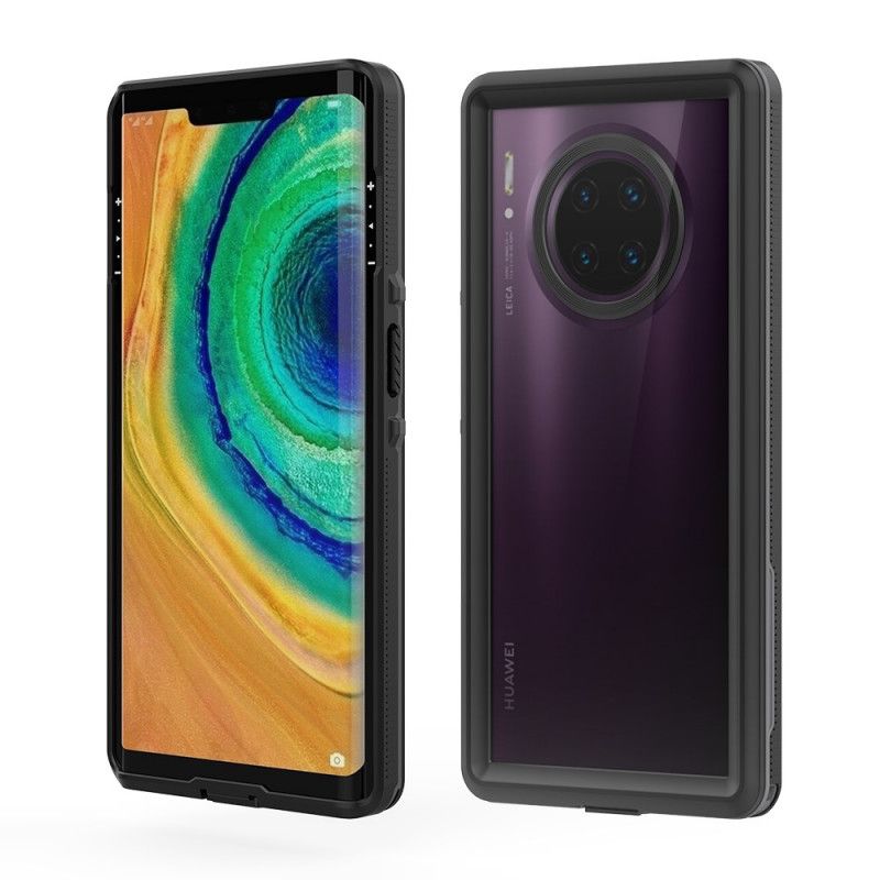 Deksel for Huawei Mate 30 Pro Svart Vanntett Skallboks