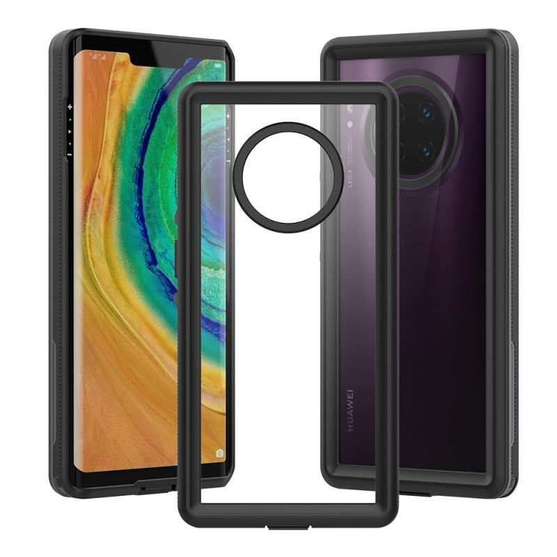 Deksel for Huawei Mate 30 Pro Svart Vanntett Skallboks