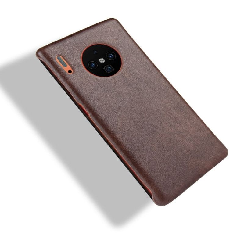 Deksel Huawei Mate 30 Pro Grå Ytelse Lychee-Effekt