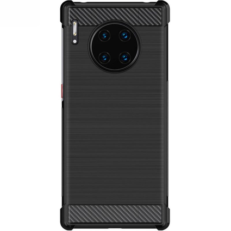 Deksel Huawei Mate 30 Pro Imak Vega-Serie Børstet Karbonfiber