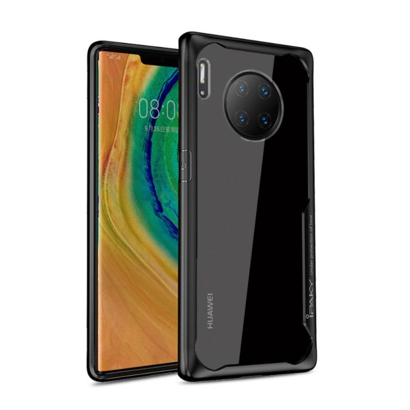 Deksel Huawei Mate 30 Pro Svart Ipaky Hybrid-Serie Beskyttelse